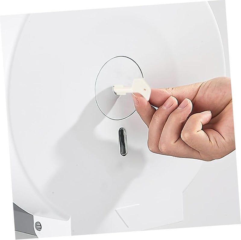 استبدال أسطوانة قفل المفتاح البلاستيكية لموزع المناشف الورقية - Image 5